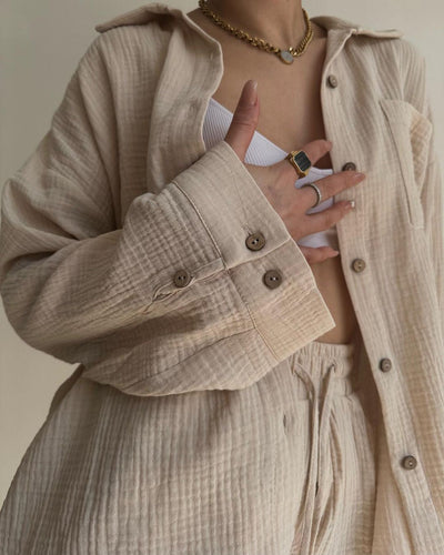 Brigitte™ | Das Lässige Zweiteilige Set