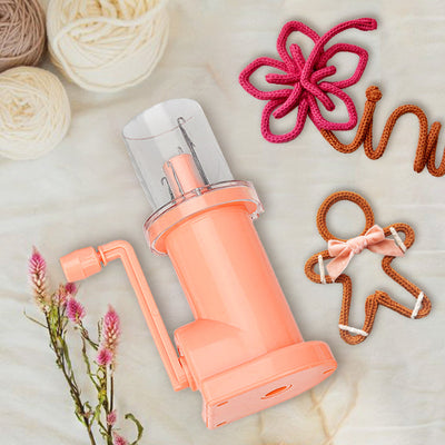 CraftyLoops™ | einfaches Webstrickwerkzeug, Handstrickmaschine