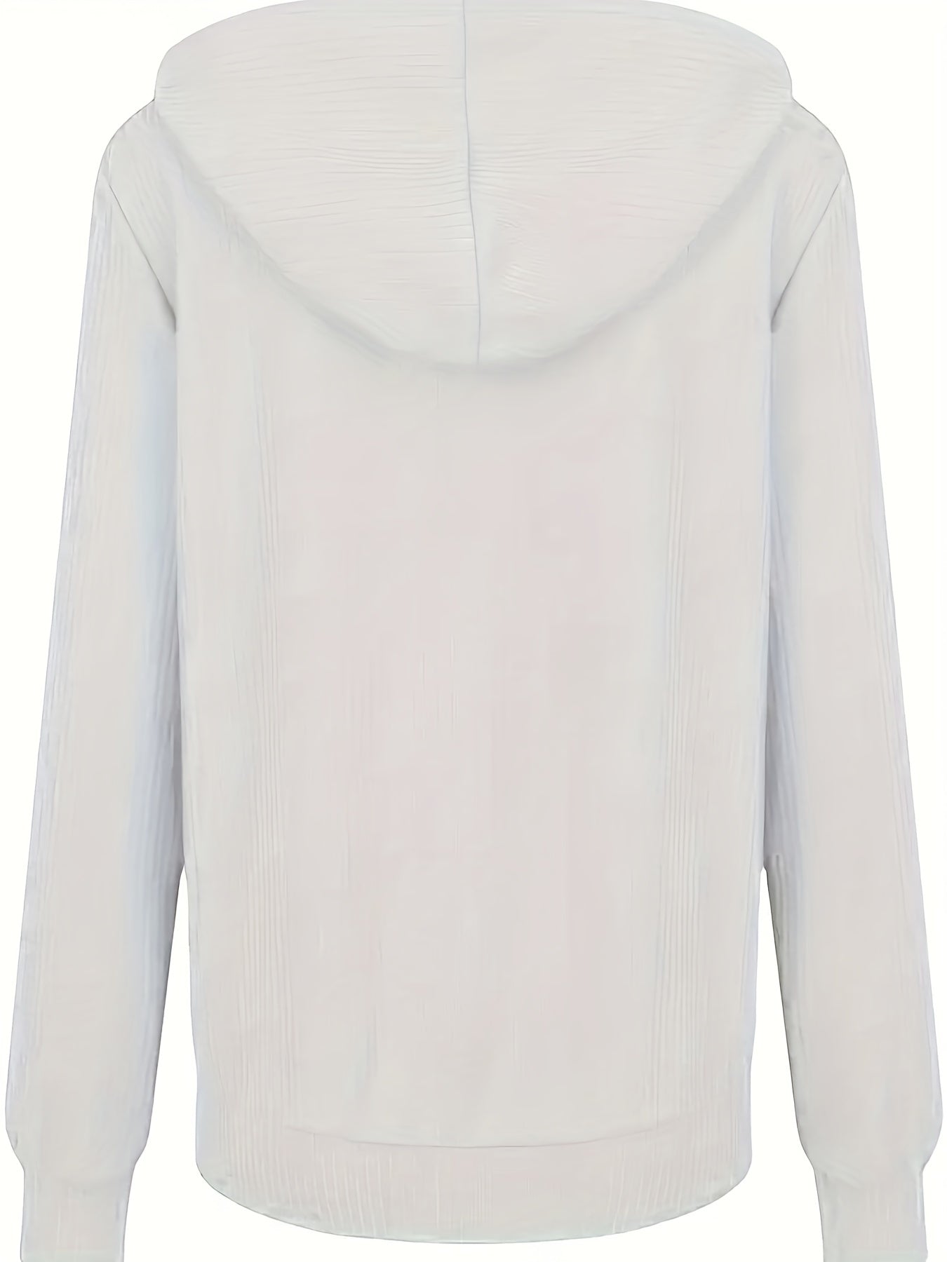 Moira – Langärmelige Kapuzenjacke Mit Reißverschluss Und Kordelzug