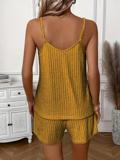 Isalie - Ärmelloses Zweiteiliges Set