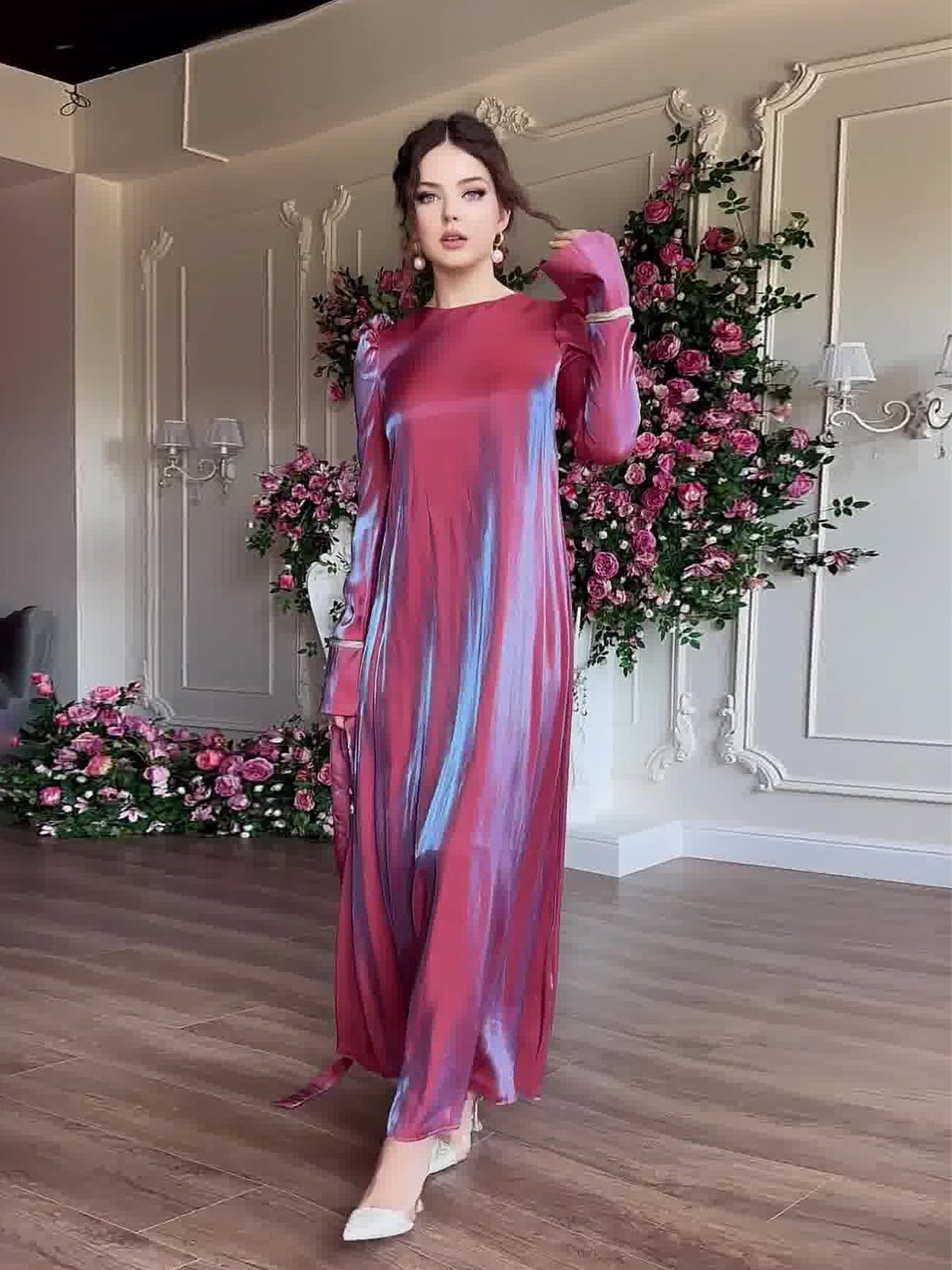 Alexa | Seidiges Kleid