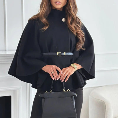 Wendy™ | Damen Oversized Cape-Mantel – Eleganz und Wärme vereint