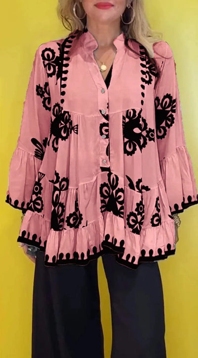 Lunavera™ | Boho-Rüschen-Top