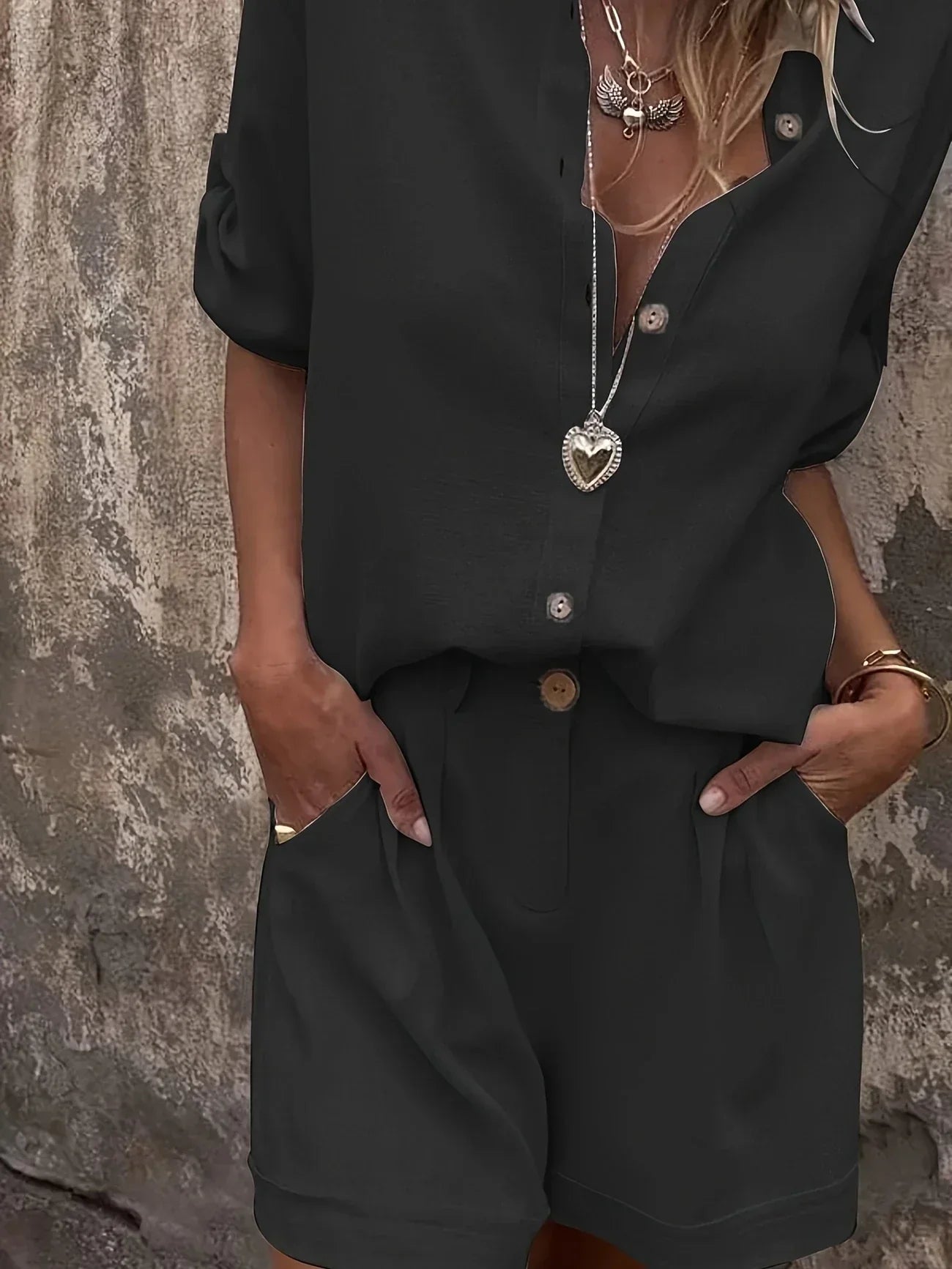 Arampatzi – Stilvolles Zweiteiliges Sommer Set