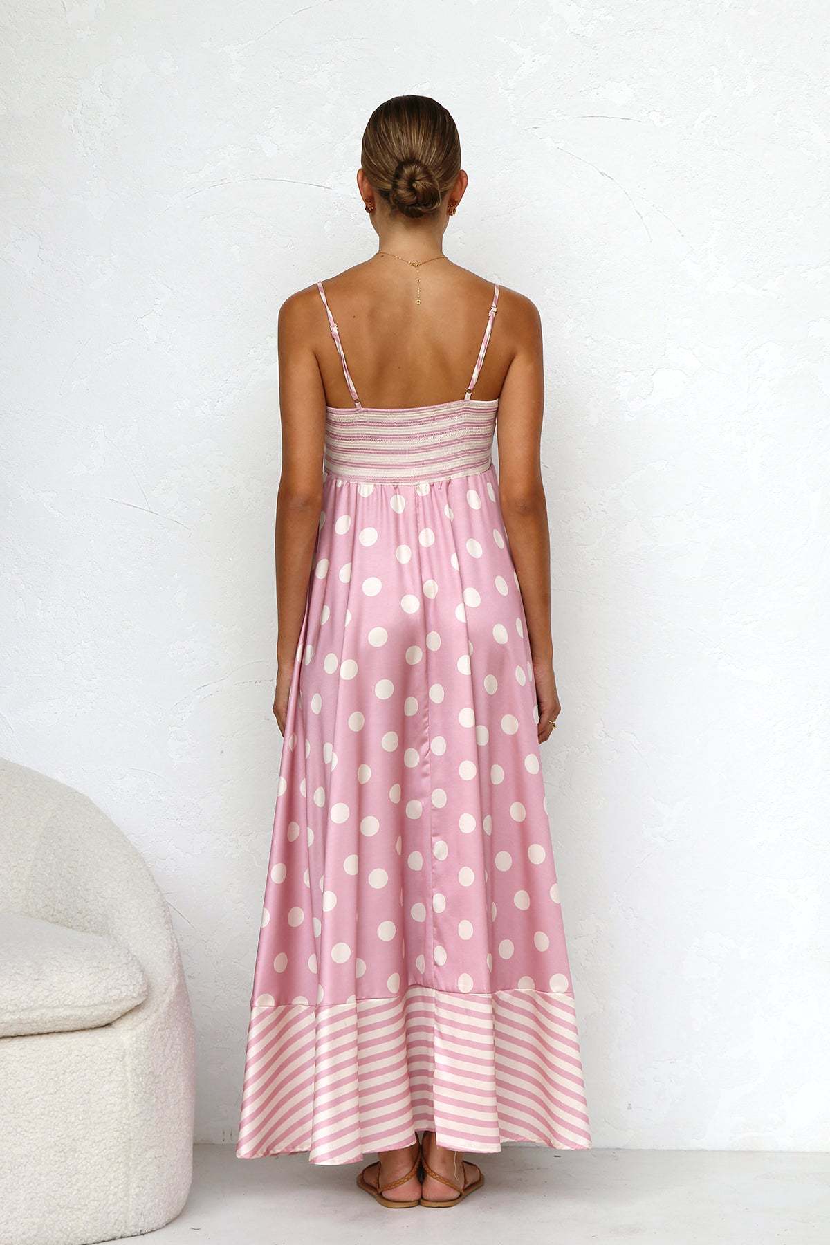 Maxikleid mit Trägern | Eleganter Schnitt | Fließende Silhouette