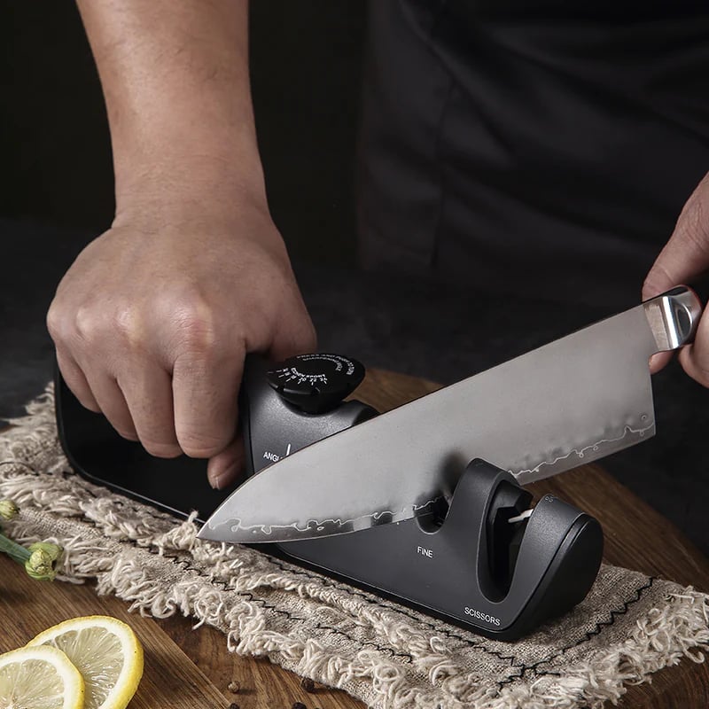 SharpAngle™ – Winkeleinstellbarer Messerschärfer