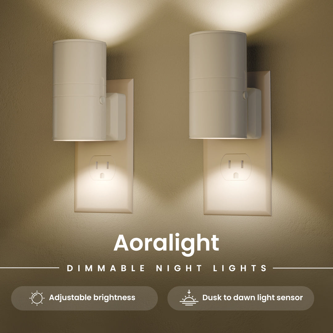 SereniLight™ | Dimmbare Nachtlichter mit Sensoren