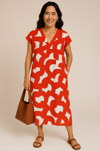 Blake™ - Glattes Waveflo-Kleid