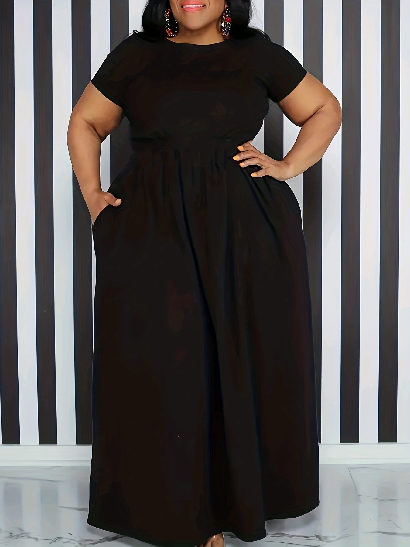 Emilia | Plus Size Basic Kleid