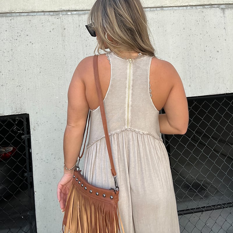 NovaStyle™ | Schlitz Lässig Einfach Lose Maxi Langes Kleid