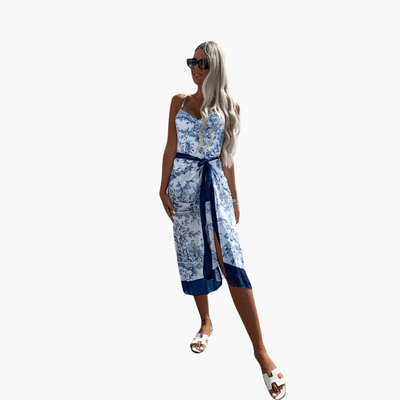 Badeanzug-Set - für Damen mit Pareo und verstellbaren Trägern