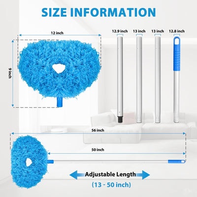 DustFlex™  – Mühelose Reinigung auch an schwer erreichbaren Stellen