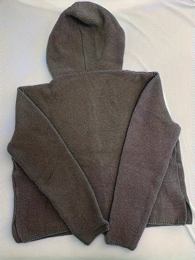 Briselda – Eleganter Strickjacke Mit Langen Ärmeln Und Kapuze