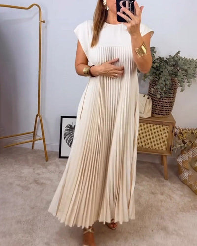 Seraphina™ | plissiertes Maxikleid