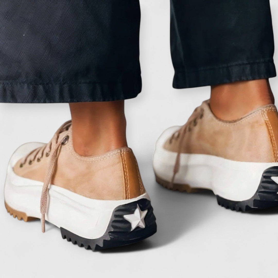 Laira | Chunky Lace-Up Sneakers