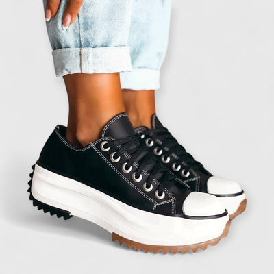 Laira | Chunky Lace-Up Sneakers