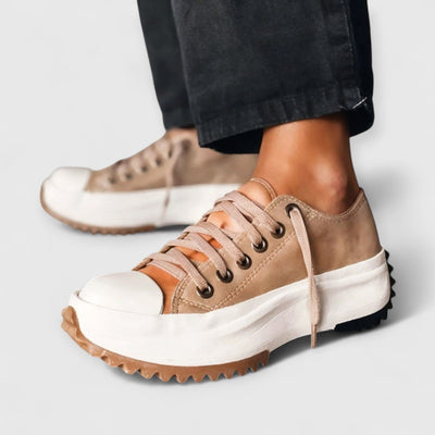 Laira | Chunky Lace-Up Sneakers