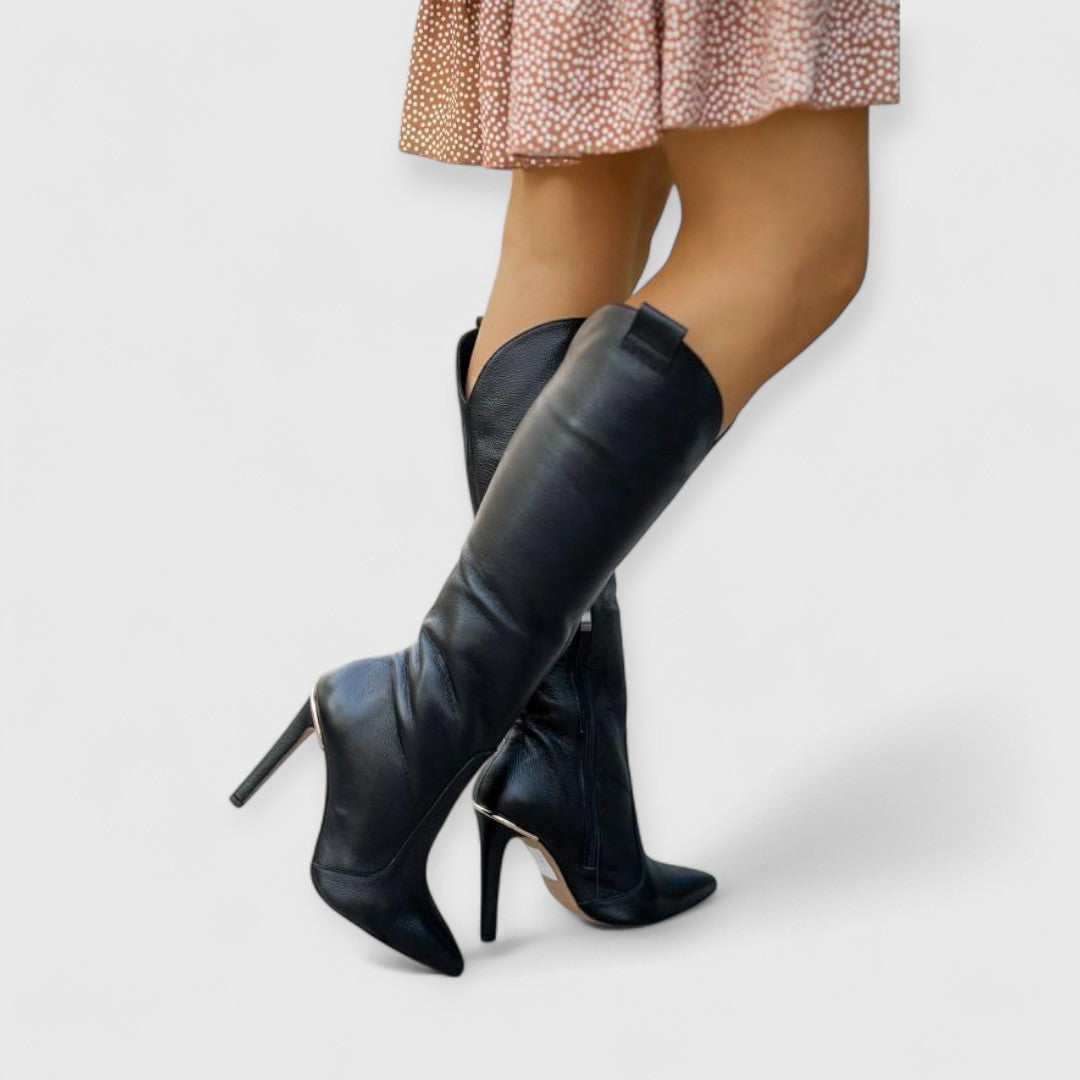 Kylie | Elegante Overknee-Stiefel mit Stiletto-Absatz