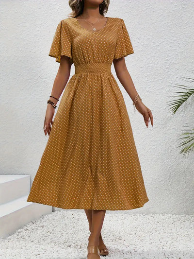 Gepunktetes Sommerkleid | Luftig & Feminin | Perfekt für sonnige Tage