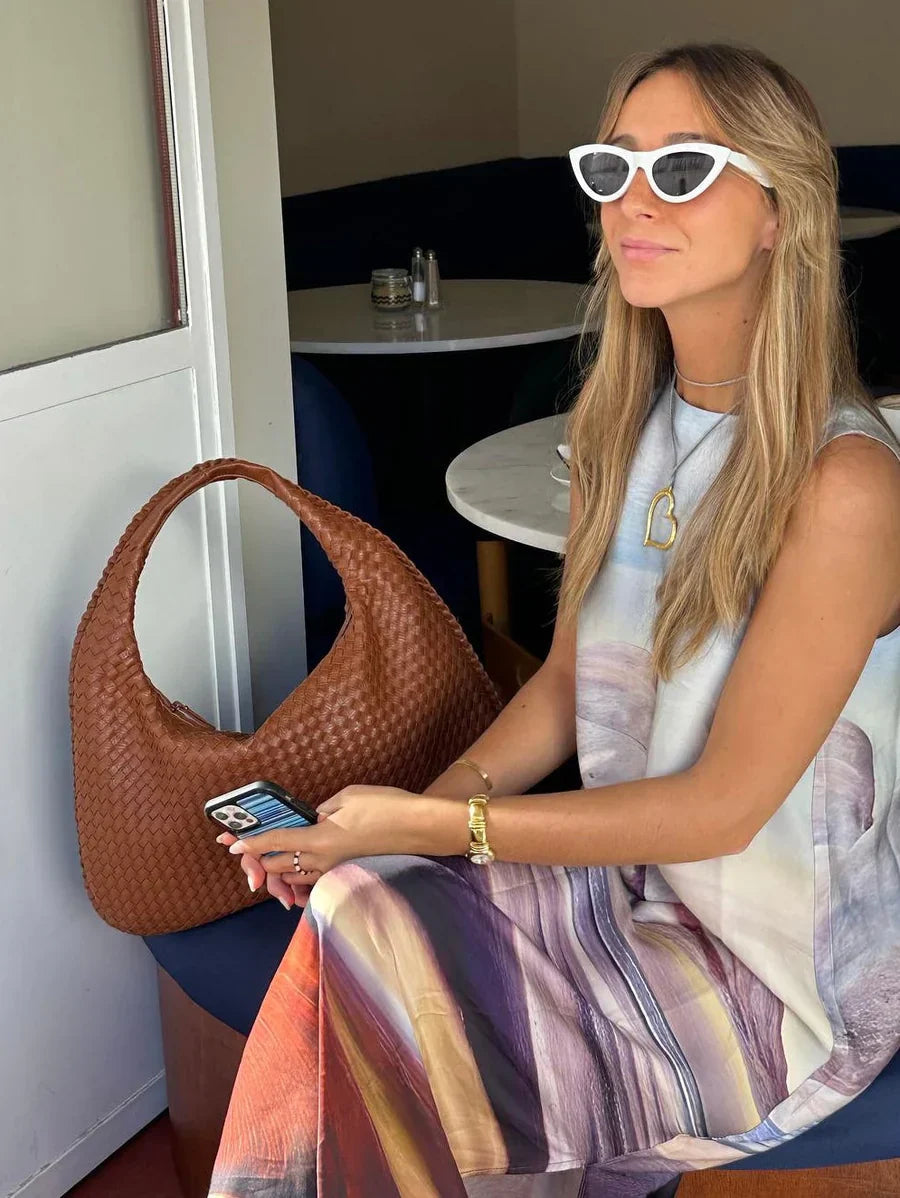 NOLA | Trendy geflochtene Design Damenhandtasche