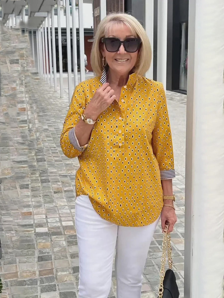 Cosima – Stilvolles Baumwoll-Leinen-Hemd