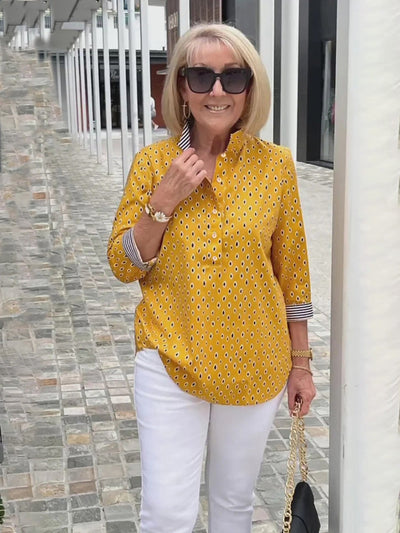 Cosima – Stilvolles Baumwoll-Leinen-Hemd