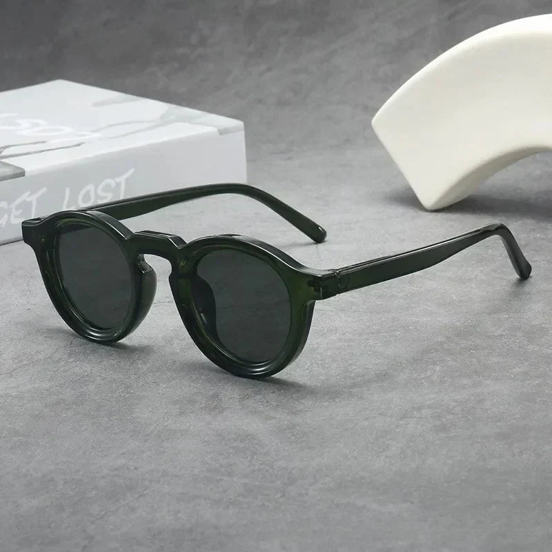 Spectralux – Stilvolle Sonnenbrille Mit Rundem Rahmen