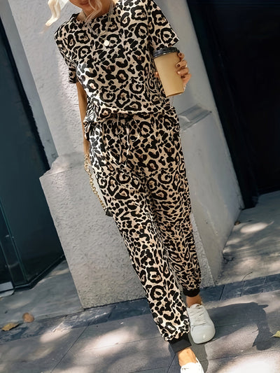 SpottedCool™ – Damen Einteiler mit Leopardenmuster