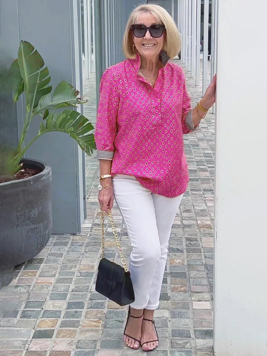 Cosima – Stilvolles Baumwoll-Leinen-Hemd