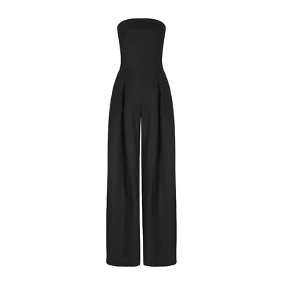 Damen Overall mit weitem Bein