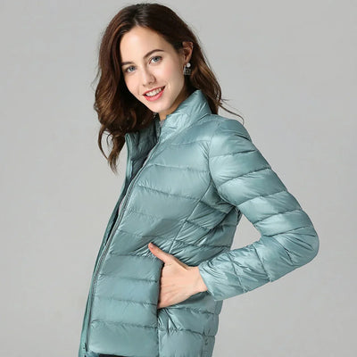 Damen Steppjacke mit Reißverschluss