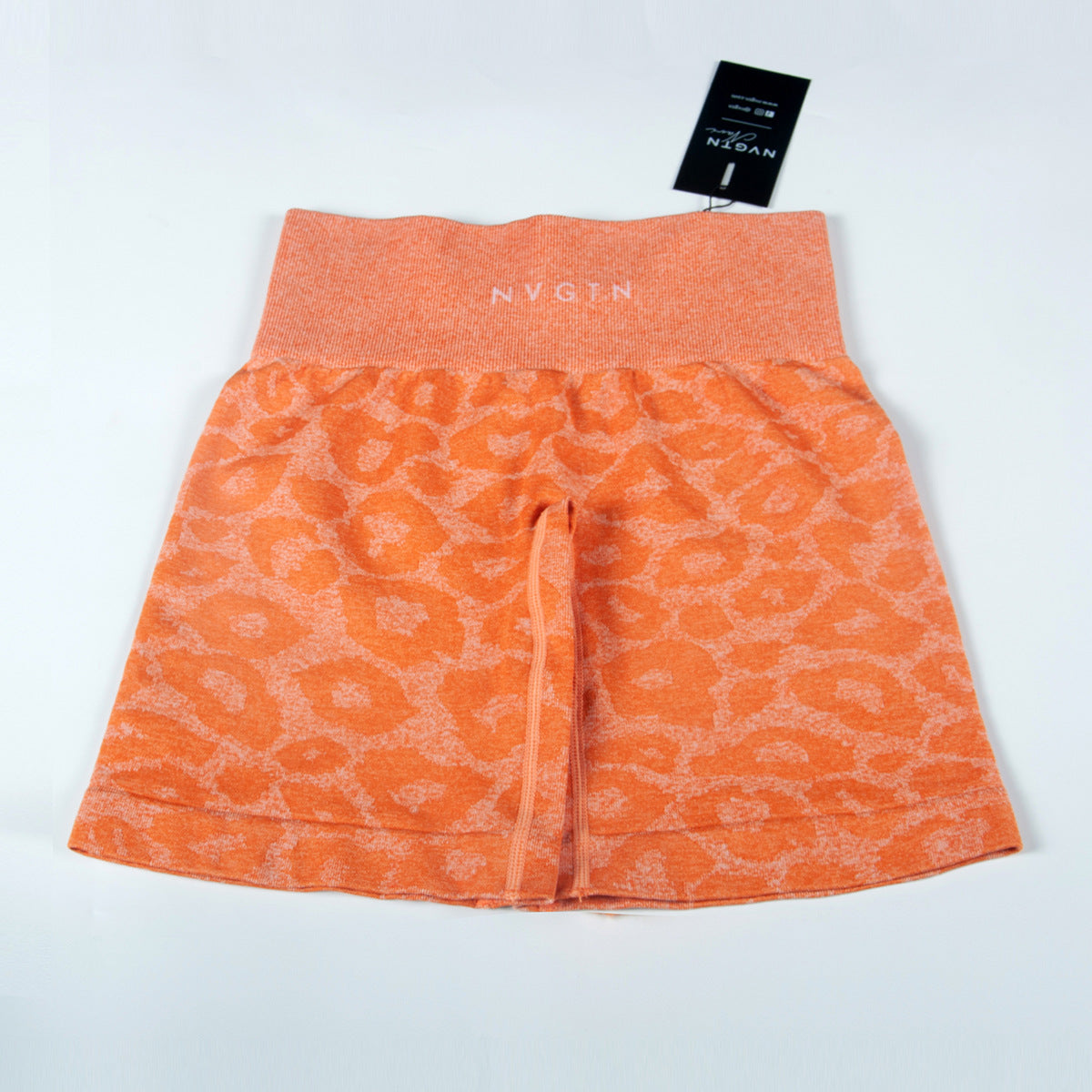 Sportliche Shorts | Hoher Bund & Animal-Muster | Aktiv & Trendbewusst