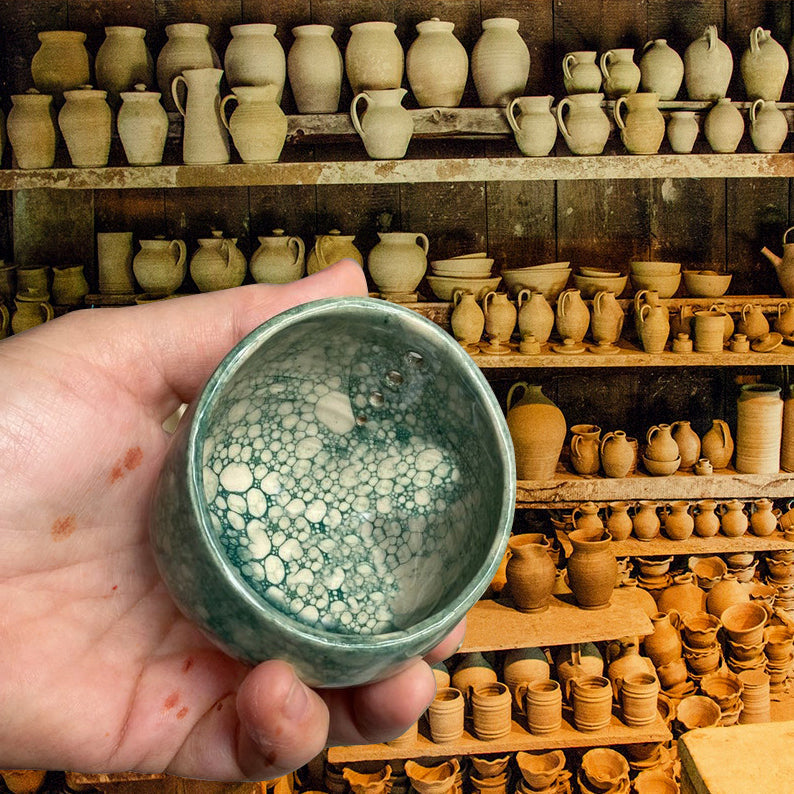 HerbMaster™ – Handgefertigter Keramischer Kräuterstripper