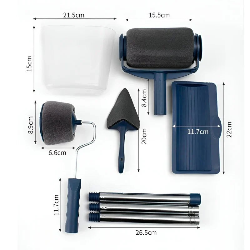 RollEdge™ – Multifunktionale Farbroller-Eckenbürste