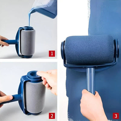 RollEdge™ – Multifunktionale Farbroller-Eckenbürste