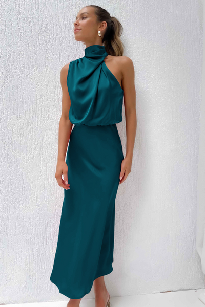 MADELYN | Midi Abendkleid