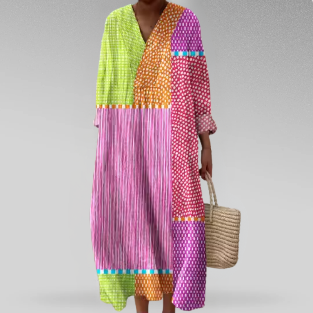 Dona | Geometrisches Kleid