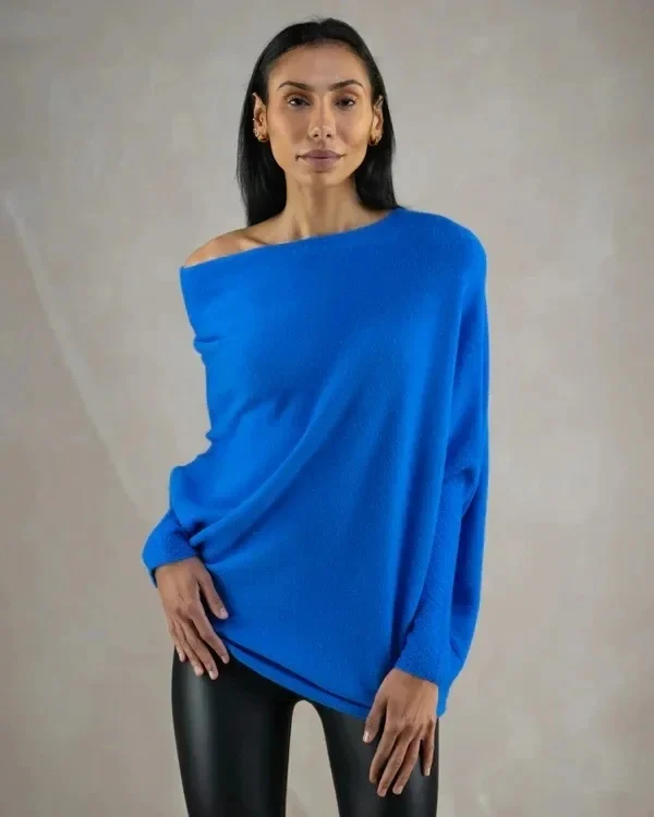 Amara™ | Eleganter asymmetrischer Pullover
