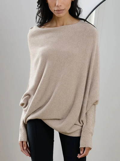 Amara™ | Eleganter asymmetrischer Pullover