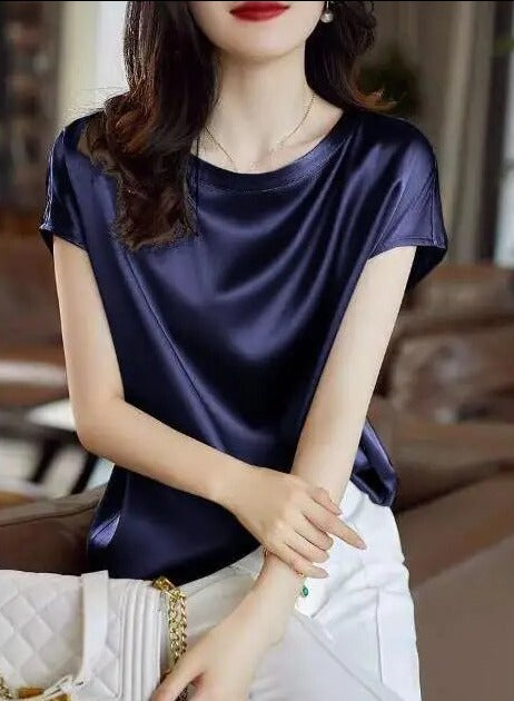 Lendsey - Weiches Seide Dünnes Sommer Top