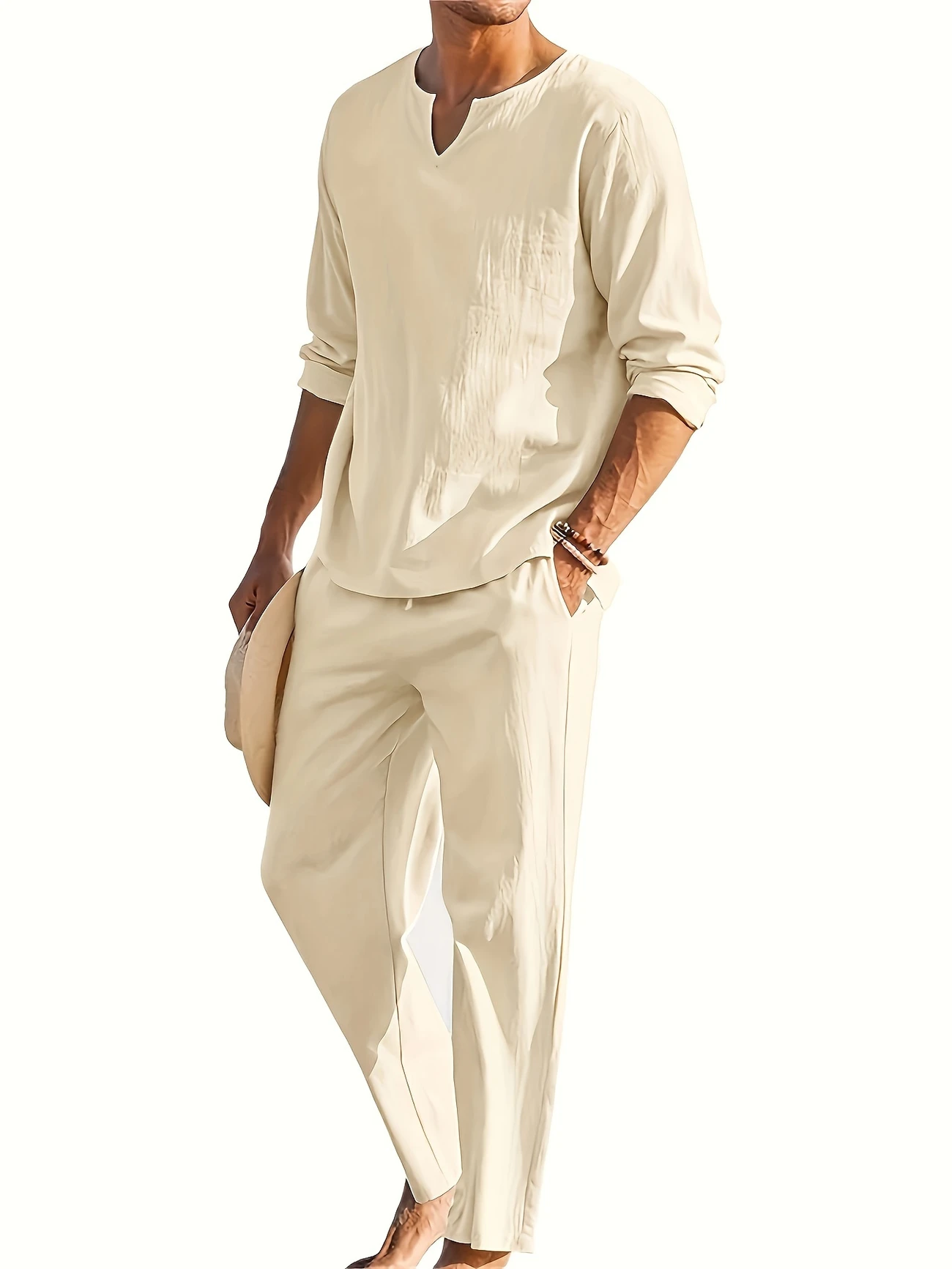 Samuel™ - Lässiges Set in Einfarbig