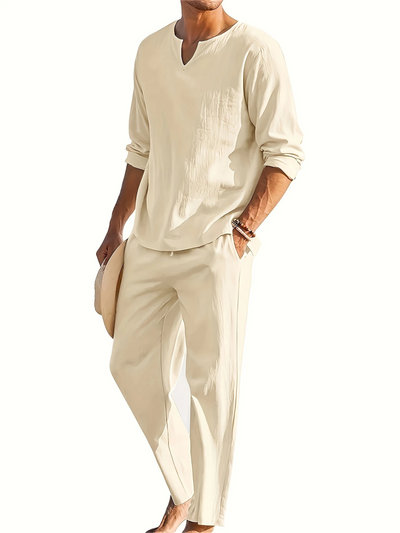 Samuel™ - Lässiges Set in Einfarbig