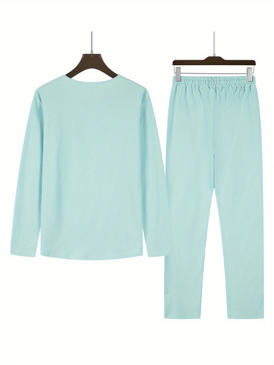 Samuel™ - Lässiges Set in Einfarbig