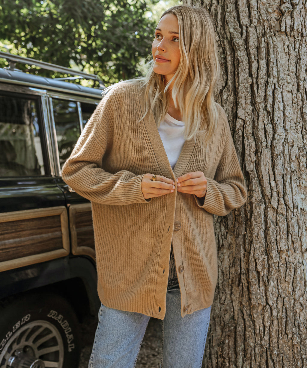 Lulu™ Stilvoller Knopf-Cardigan