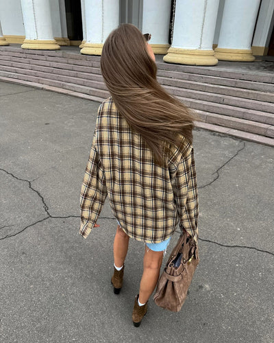 Molly | Oversize Karohemd