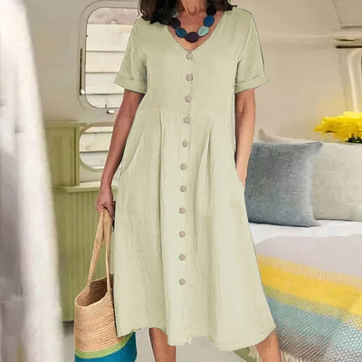 Yasmin™ - Müheloses Knopfkleid