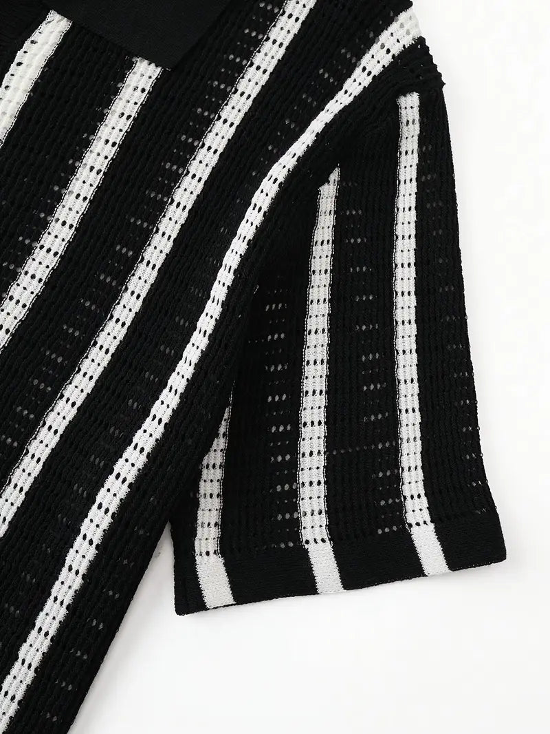 Cordell - Atmungsaktiver Pullover Mit Kurzen Ärmeln