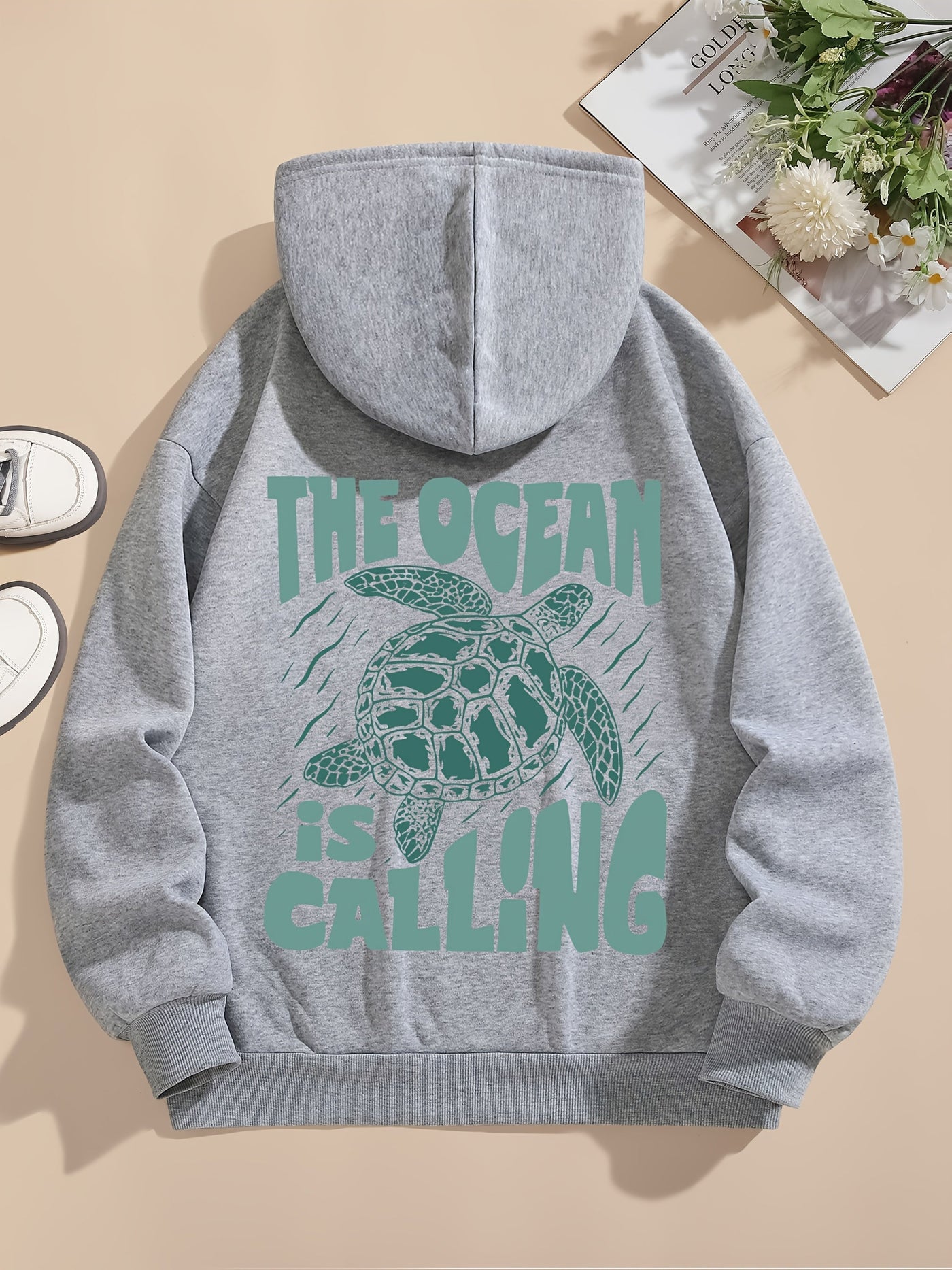 Isla™ – Ocean Calling Grafik Hoodie