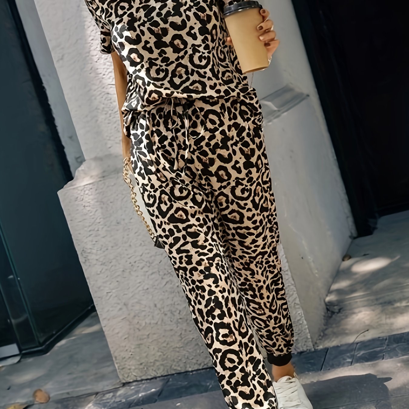 SpottedCool™ – Damen Einteiler mit Leopardenmuster