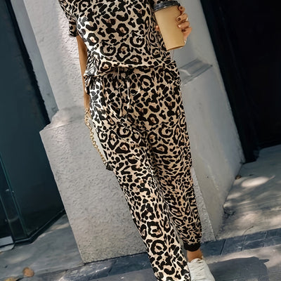 SpottedCool™ – Damen Einteiler mit Leopardenmuster